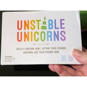 Unstable Unicorns 2nd Edition Card Game Build a Unicorn Army Betray Your Friends